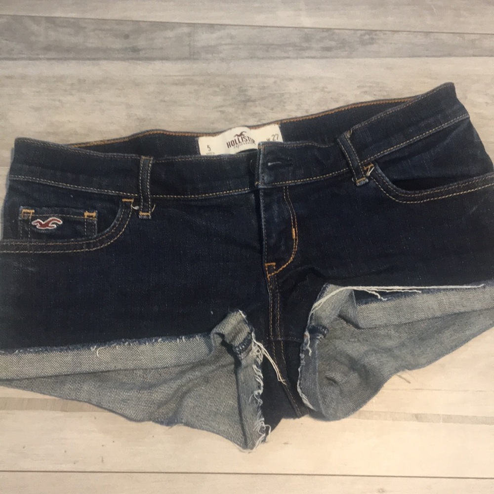 Hollister Dark cut off Shorts Sz 5